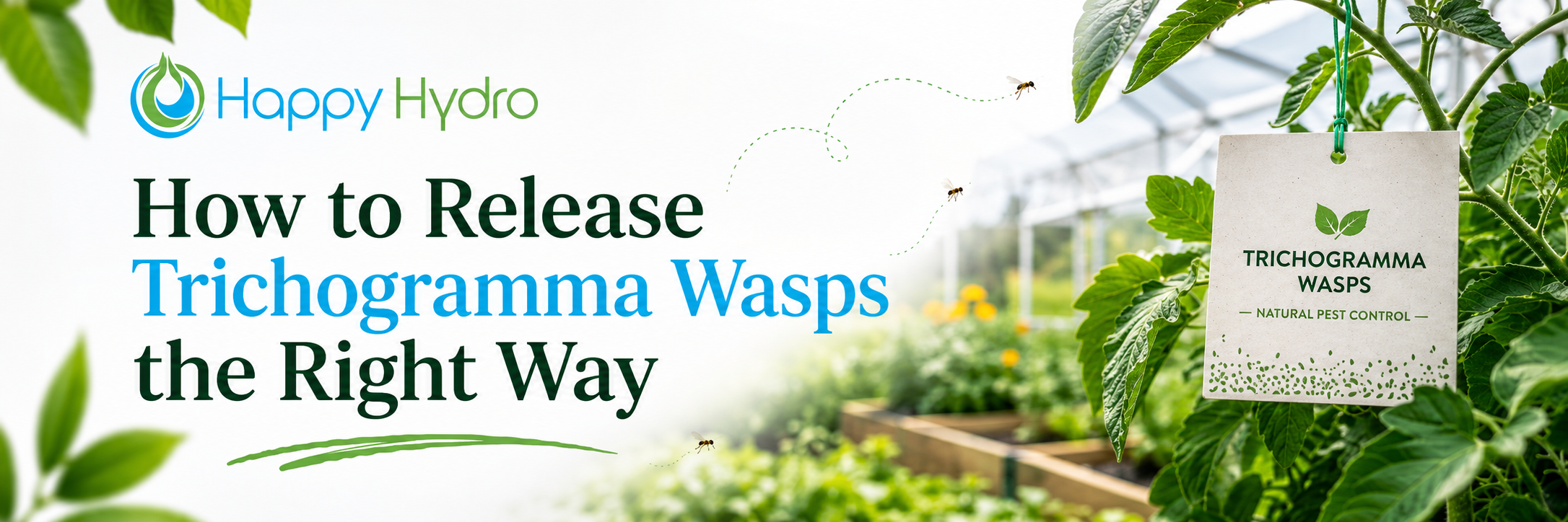 How to Release Trichogramma Wasps the Right Way