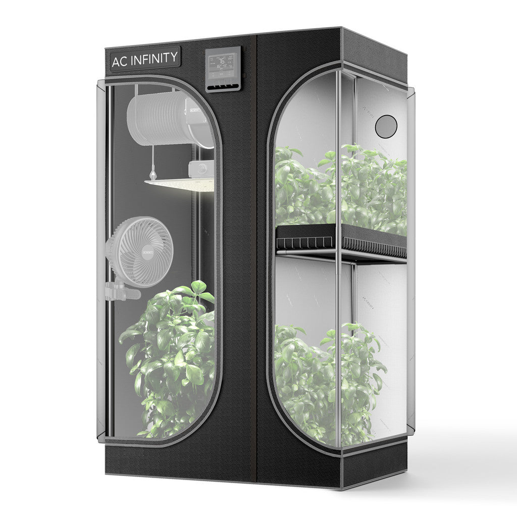 CLOUDLAB 632D, 2-in-1 Advance Grow Tent 3x2, 2000D Mylar Canvas, 36