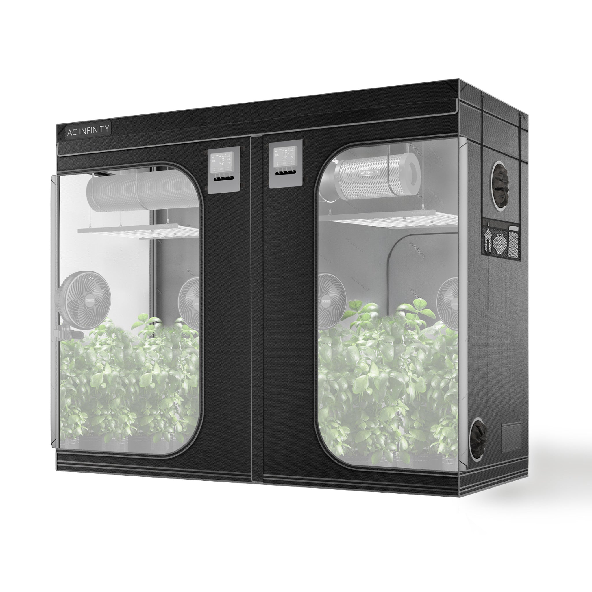 AC Infinity 8x4 Advance Grow Tent : CLOUDLAB 894 : 2000D Canvas