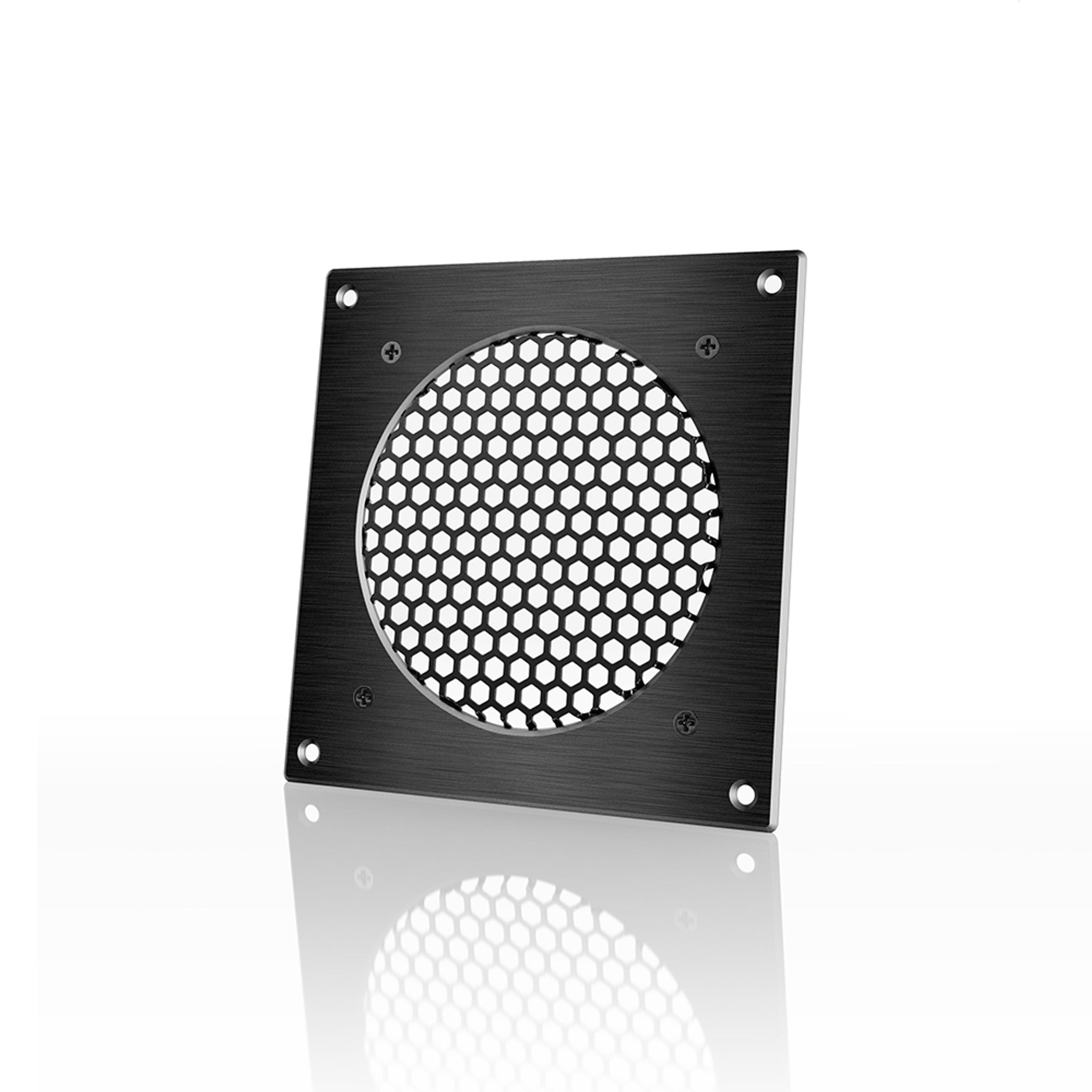 AC Infinity Cabinet Ventilation Grille Black, 6 Inch Aluminum Mounting Panel