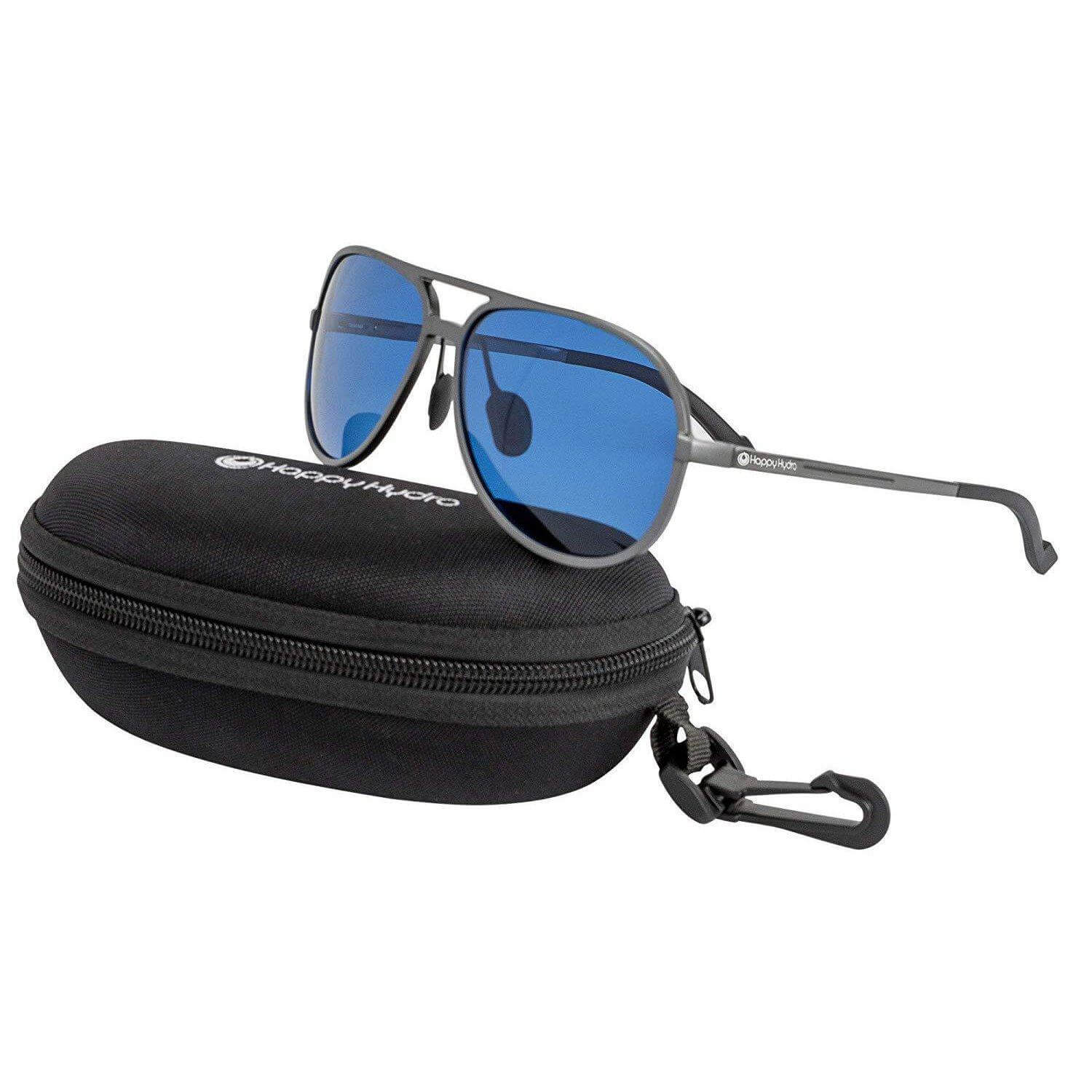 Aviator Sunglasses with Scratch Resistant Polycarbonate Lenses Protective Pouch Amazon.com: LotFancy Kids Aviator Sunglasses for Girls Boys  main image 2