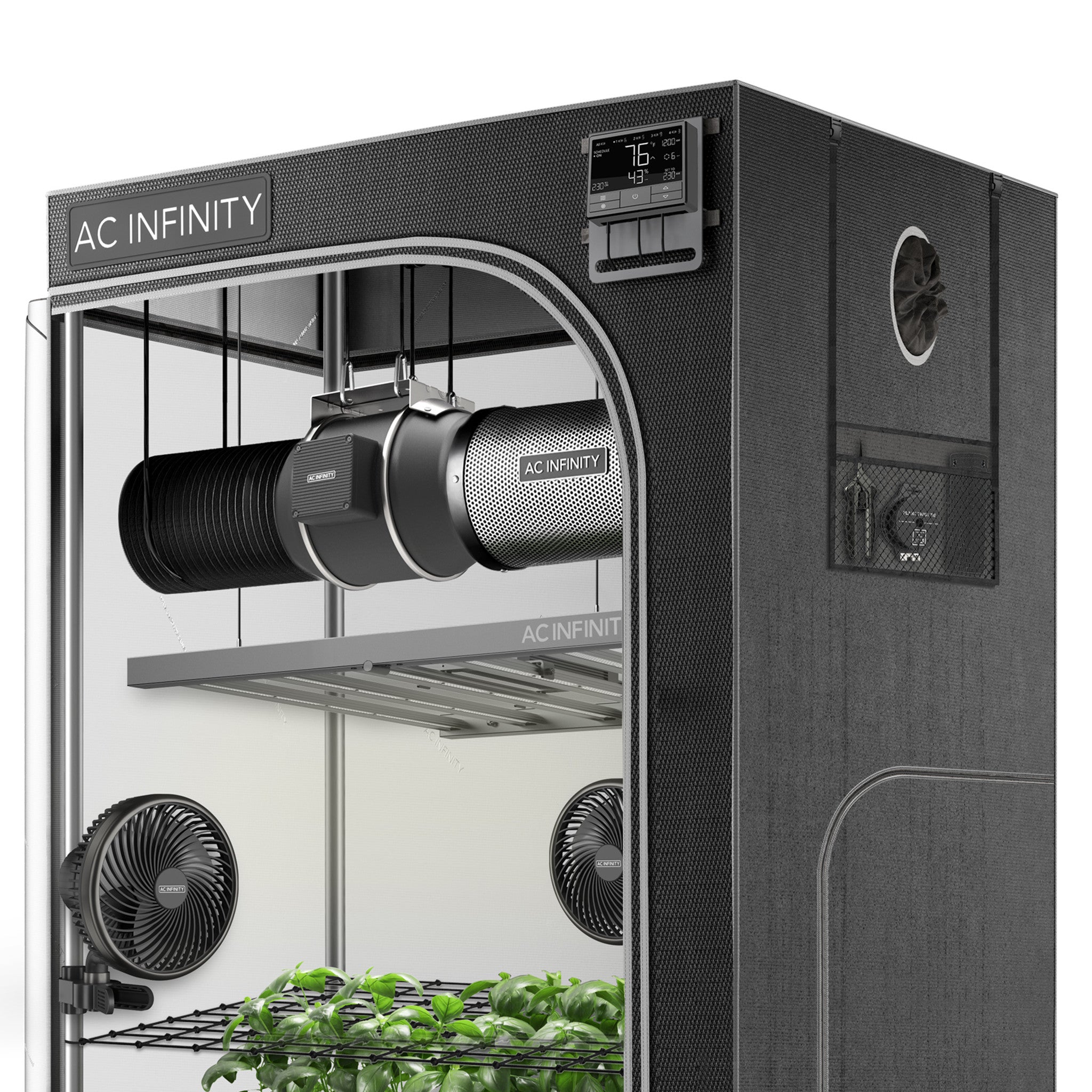 plant grow tent AC Infinity 5x5 PRO Grow Tent Kit