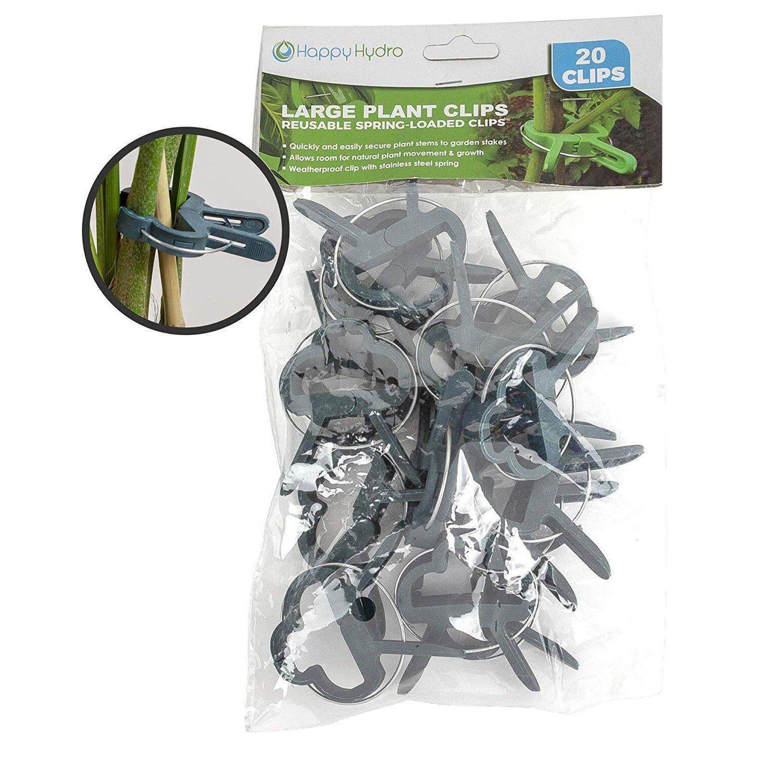 plant hanging clips Spring-Loaded Plant Clips for Vertical Gardening