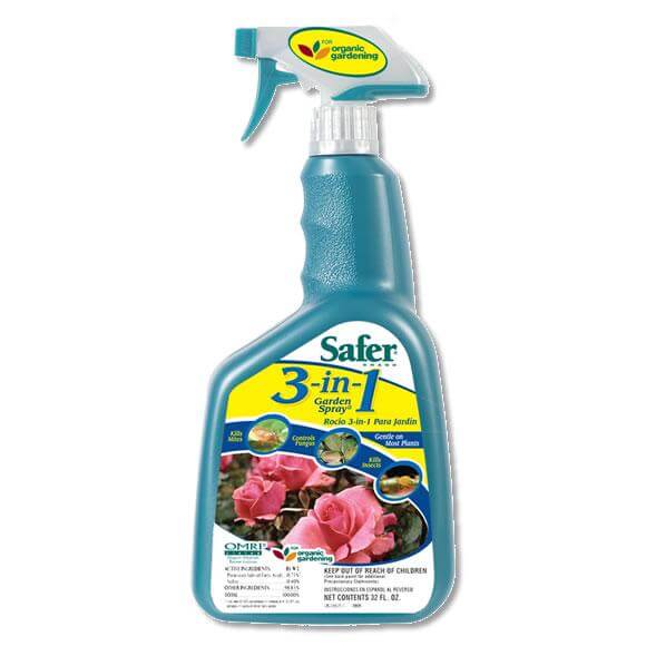 Safer 3-in-1 Garden Spray Weed Killer - 32 fl oz