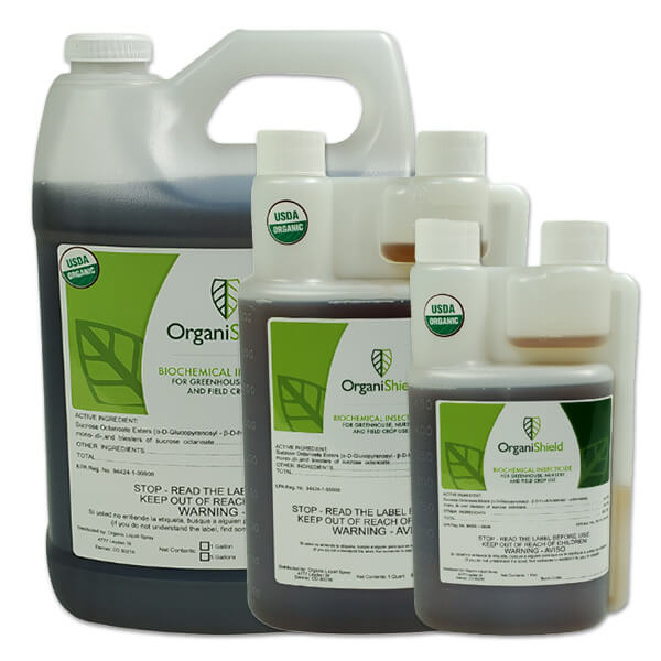 OrganiShield Organic Pesticide & Miticide - OMRI Certified - Sucrose Octanoate