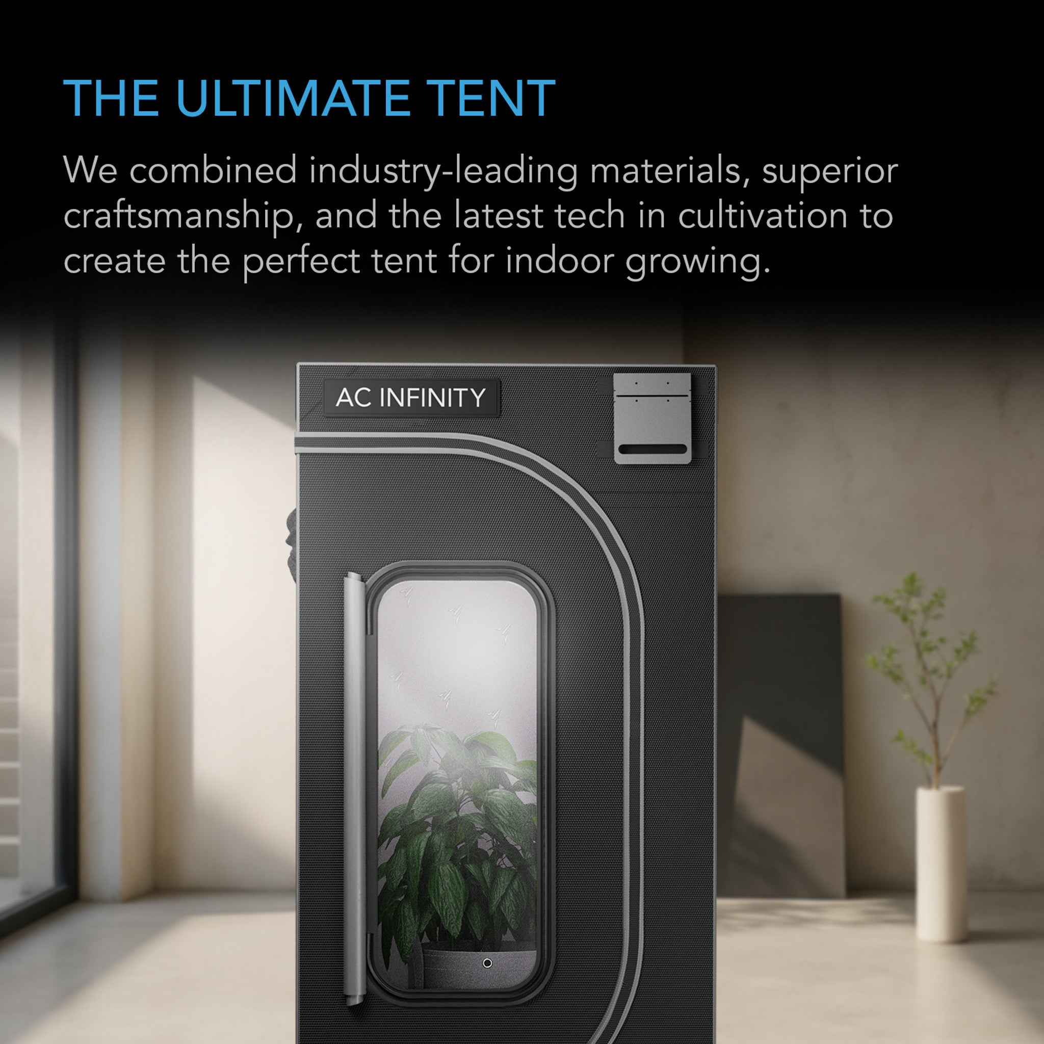 2x2 Grow Tent, AC Infinity Cloudlab 722 - 24