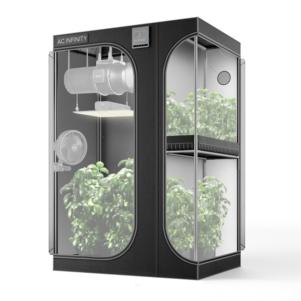 4x3 Multi Chamber Grow Tent, AC Infinity Cloudlab 743D