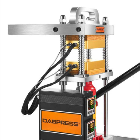 Dabpress Upgraded 4 Ton Manual Rosin Press, 3x5 Plates, 10g Capacity