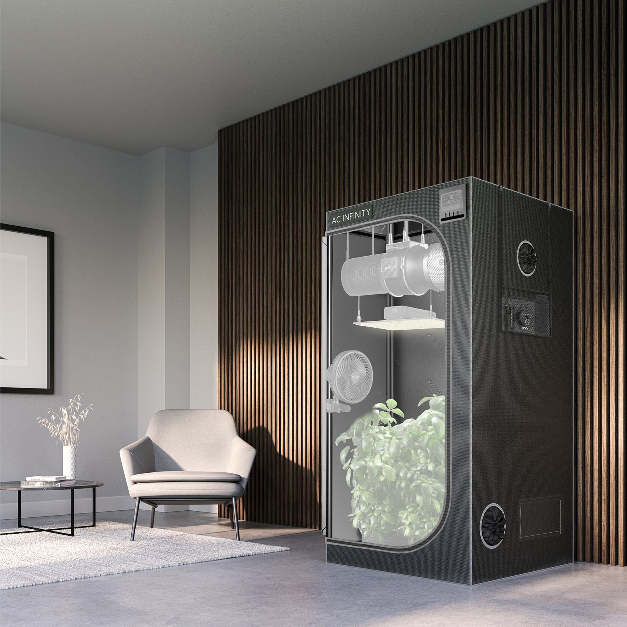 2x3 Grow Tent, AC Infinity Cloudlab 632 - 24