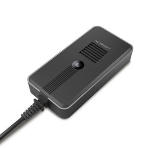 AC Infinity black rectangular CO2 and light sensor for Controller AI+ with a connected cable, isolated on white.