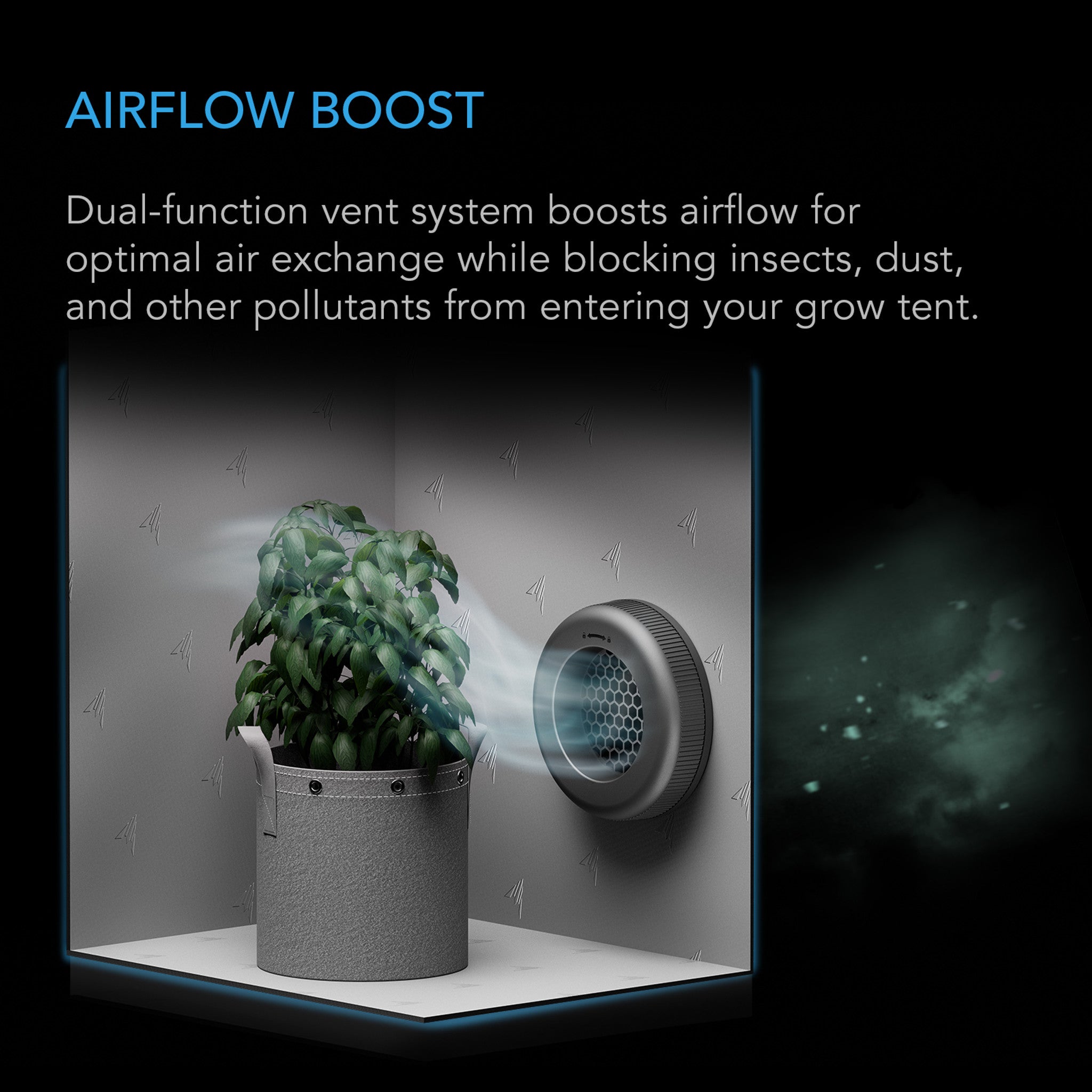 AC Infinity Grow Tent Duct Vent Attachment 8