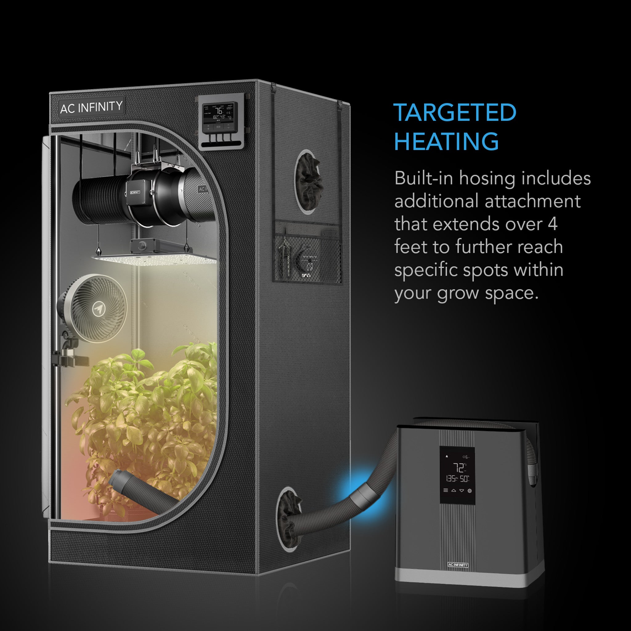 AC Infinity THERMOFORGE T3 Smart Grow Tent Heater
