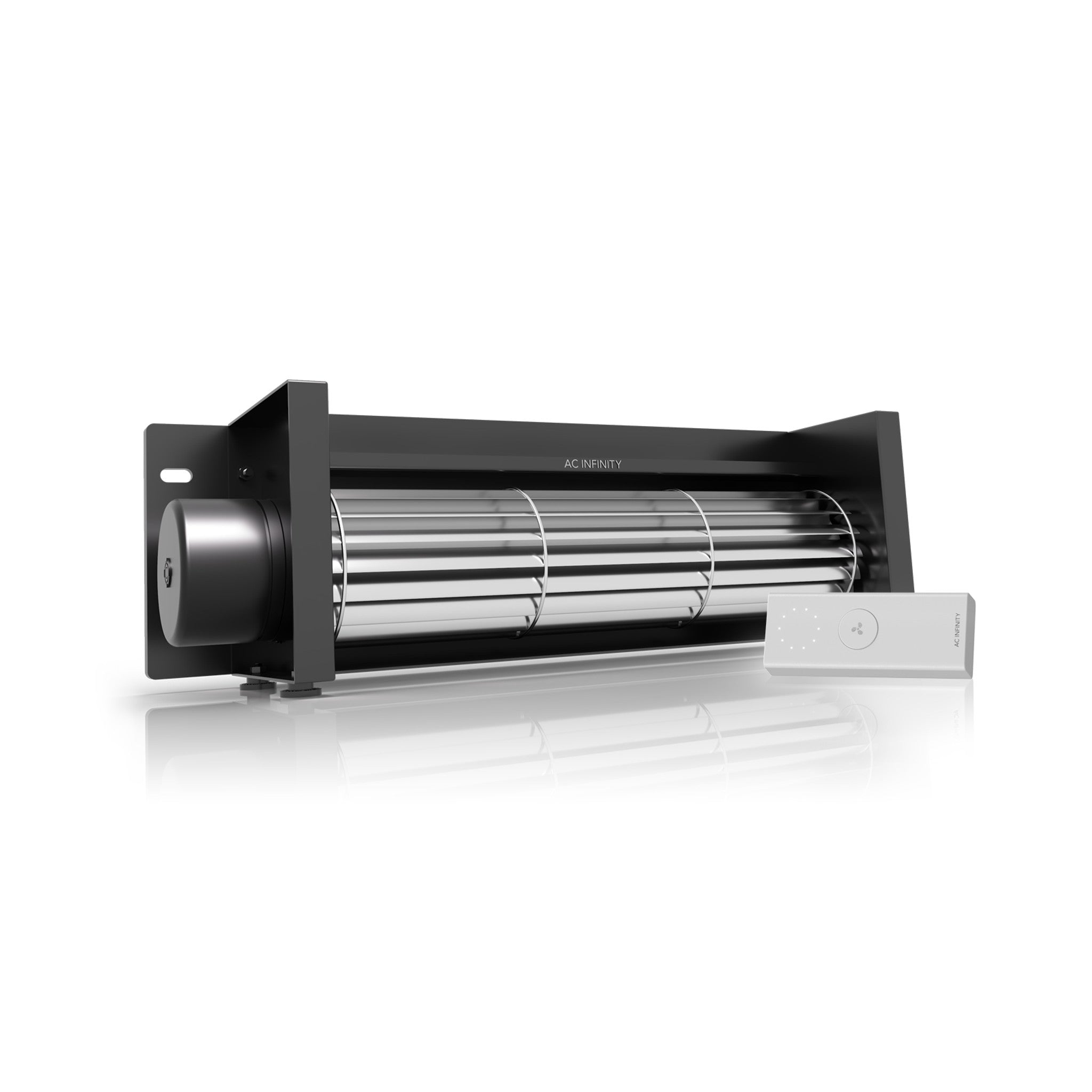 AC Infinity AIRBLAZE S12 Fireplace Blower, 12 Inch with Wireless Speed Controller