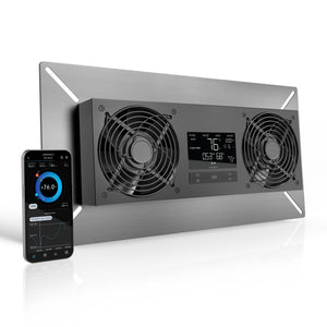 AC Infinity AIRTITAN T8-N Crawlspace Ventilator Fan with Temperature and Humidity Controller, Intake