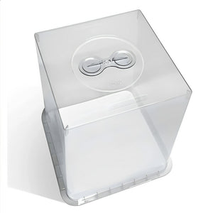 Clear, square AutoPot propagation lid with an adjustable top vent for humidity control in hydroponic setups.