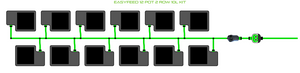 ALIEN EasyFeed 12 Pot 2 Row Kit