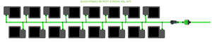 ALIEN EasyFeed 16 Pot 2 Row Kit