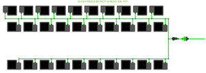 ALIEN EasyFeed 30 Pot 3 Row Kit