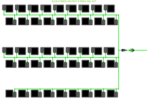 ALIEN EasyFeed 45 Pot 5 Row Kit