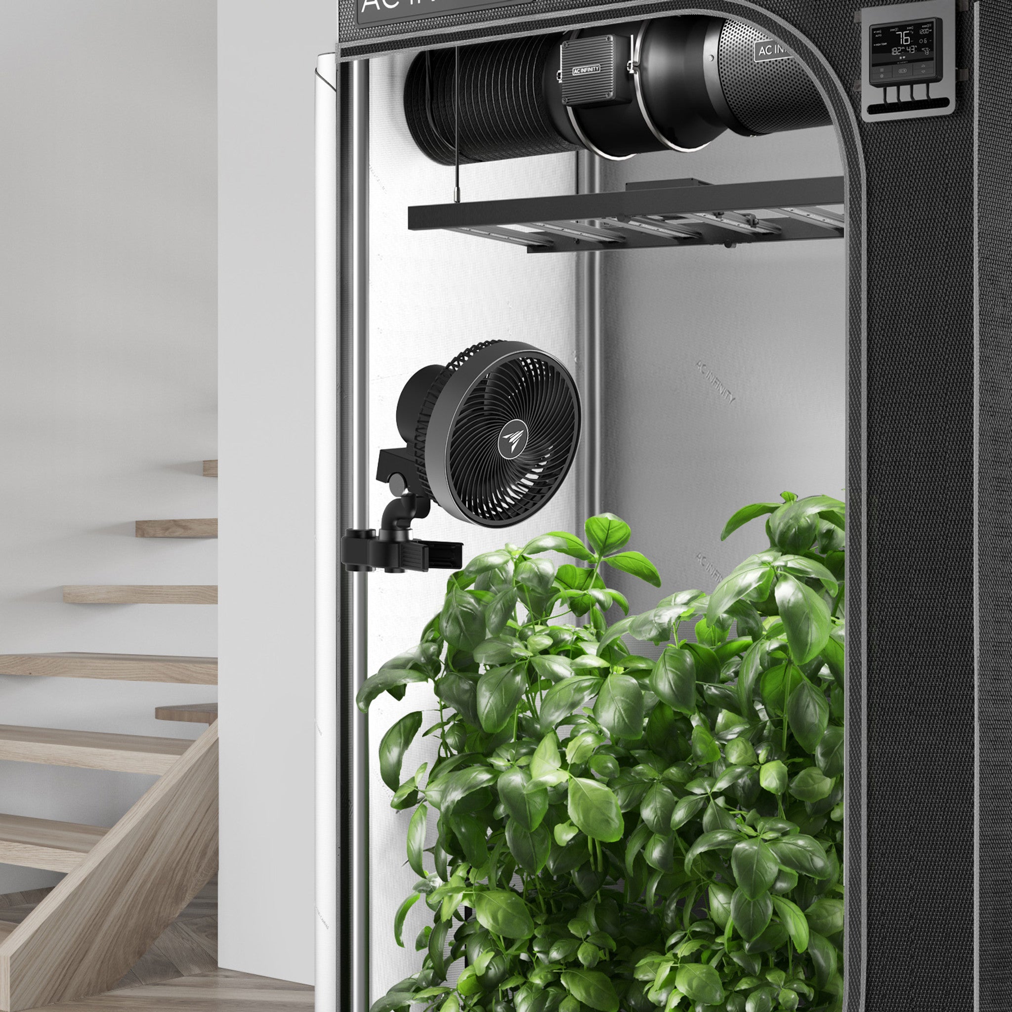 AC Infinity CLOUDRAY S9 Grow Tent Clip Fan 9”