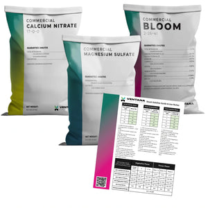Ventana Plant Science | Commercial Kit (Bloom - Calcium Nitrate - Magnesium Sulfate) | 5lb