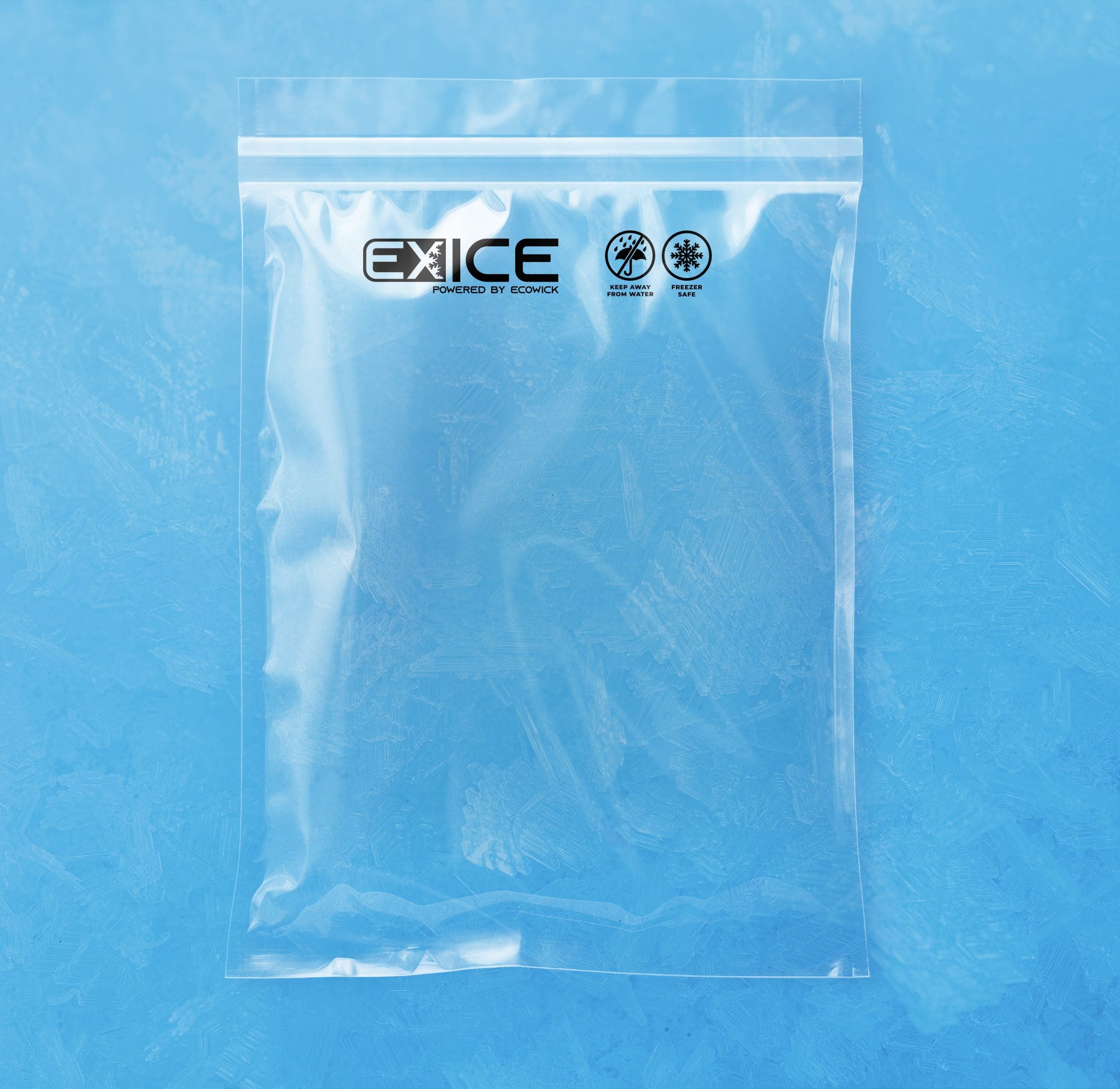 Exice Fresh Frozen Bags by Grove Bags, Prevents Freezer Burn