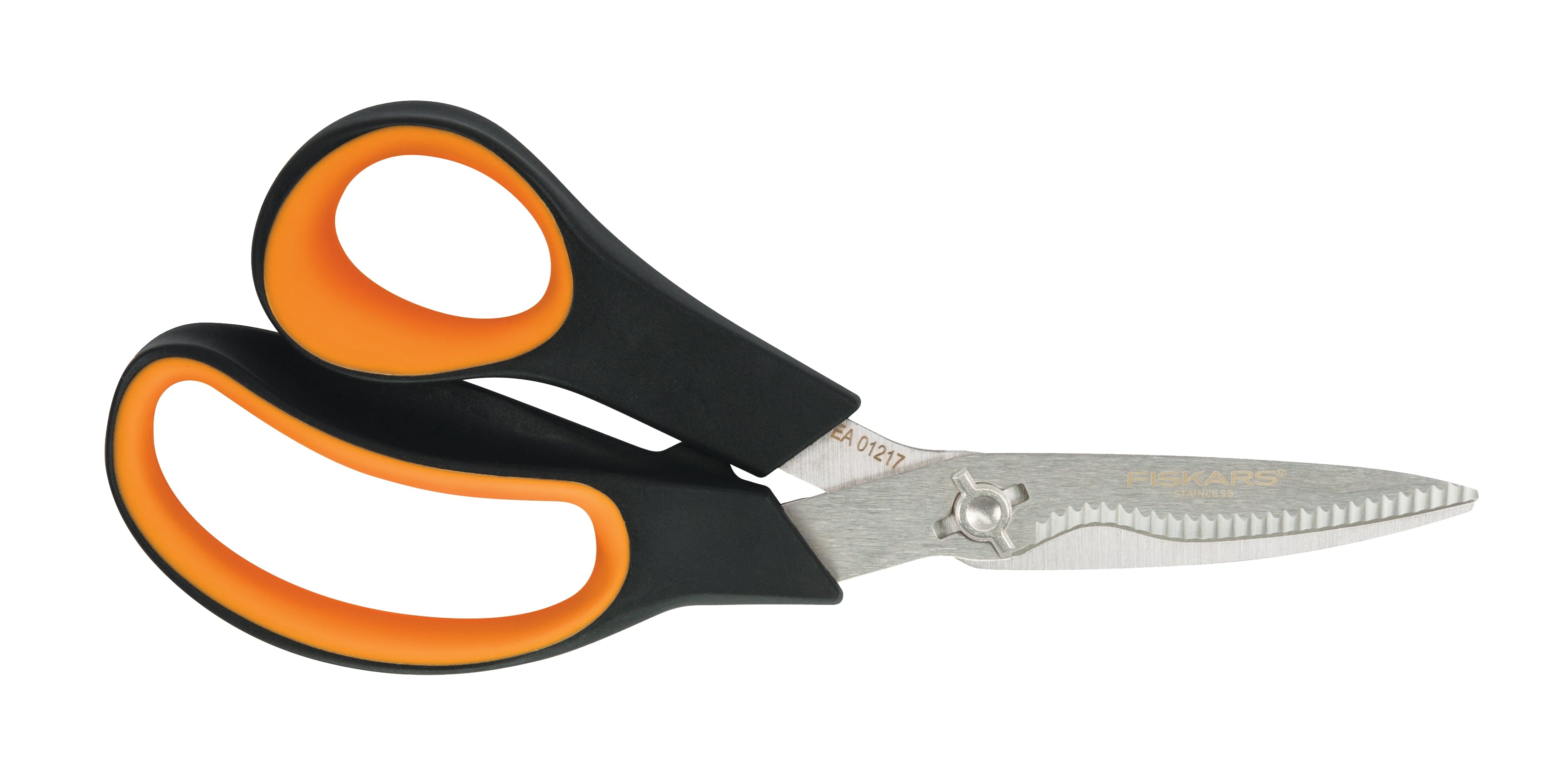 Fiskars Vegetable Shears, Food Gardening, Orange and Black, Steel