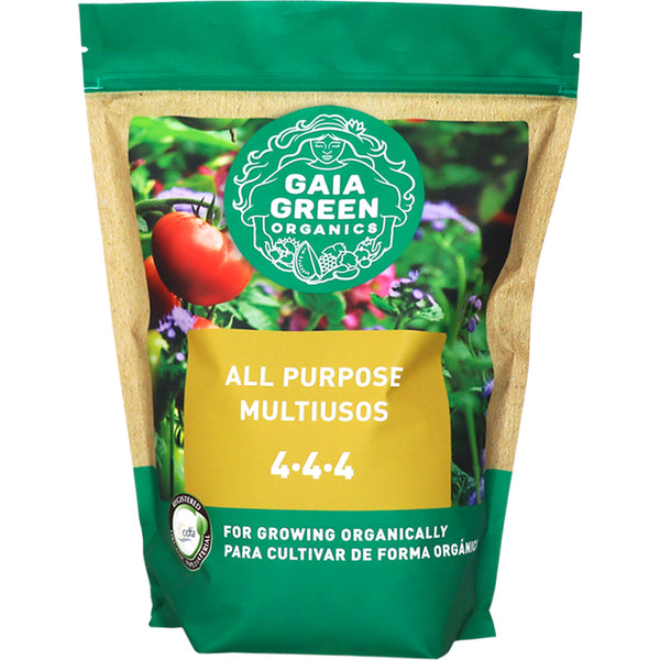 gaia green top dress schedule Organic All Purpose Fertilizer 4-4-4, 2 kg / 4.4 lb Green organics