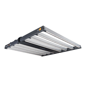 Gavita Pro RS 2400e LED grow light: a foldable, black-and-silver rectangular fixture for high-efficiency indoor gardening.