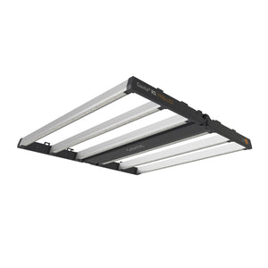 Gavita RS 1900e 650W LED grow light: a black and silver rectangular fixture with multiple LED light bars for plants.