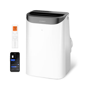 Smart Portable Air Conditioner 5-in-1, All-Season Cooling and Heating, 12,000 BTU