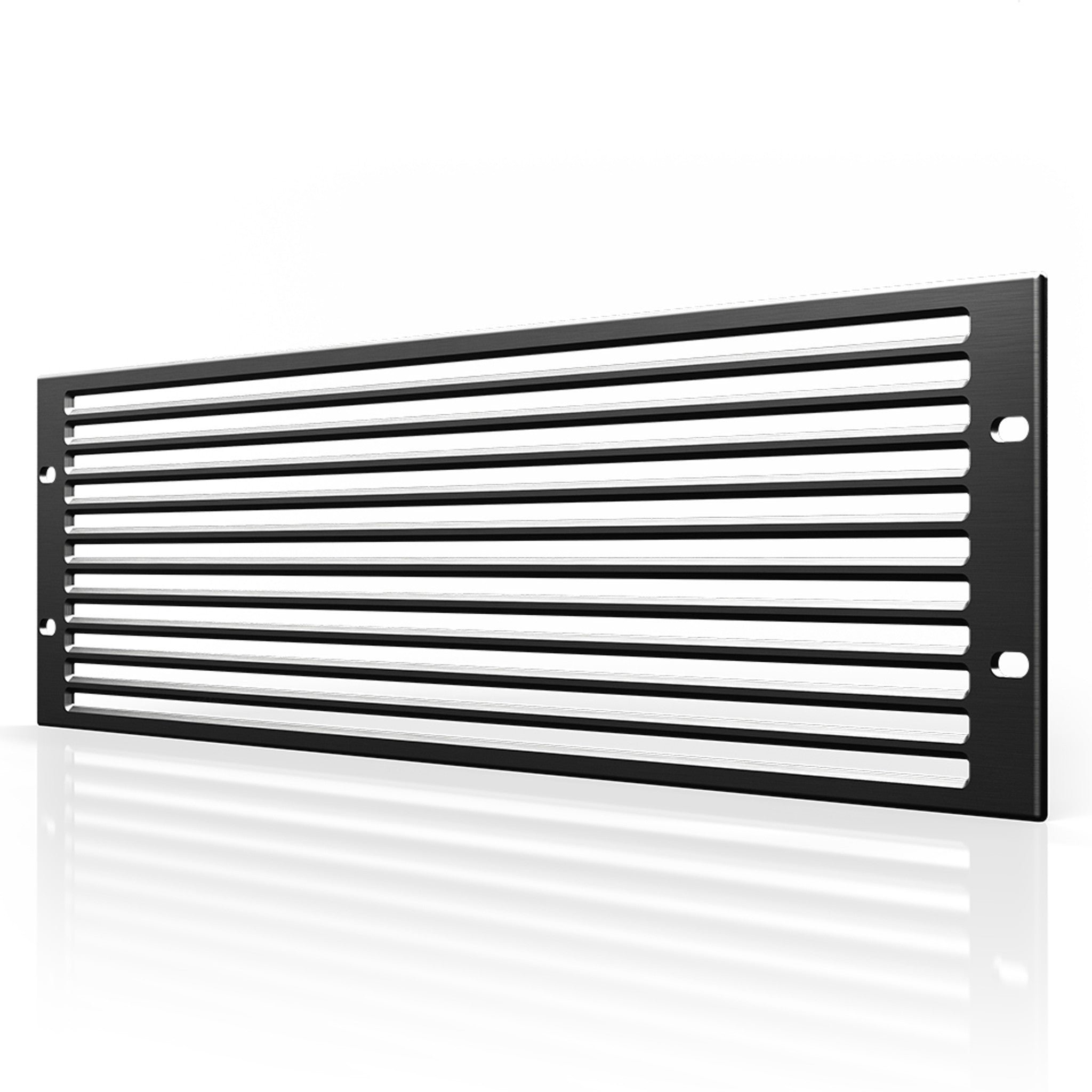 AC Infinity Anodized Aluminum Vented Rack Panel, 3U