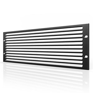 AC Infinity Anodized Aluminum Vented Rack Panel, 3U