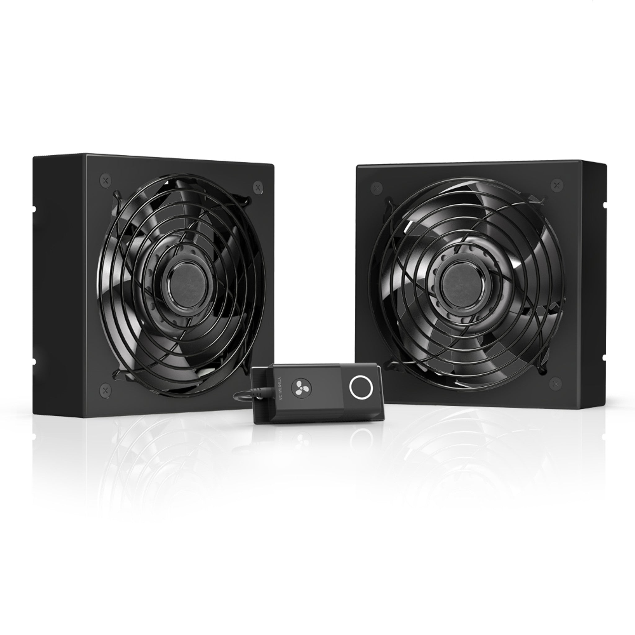 AC Infinity Rack Roof Fan Kit, Dual Cooling Fans with Speed Controller