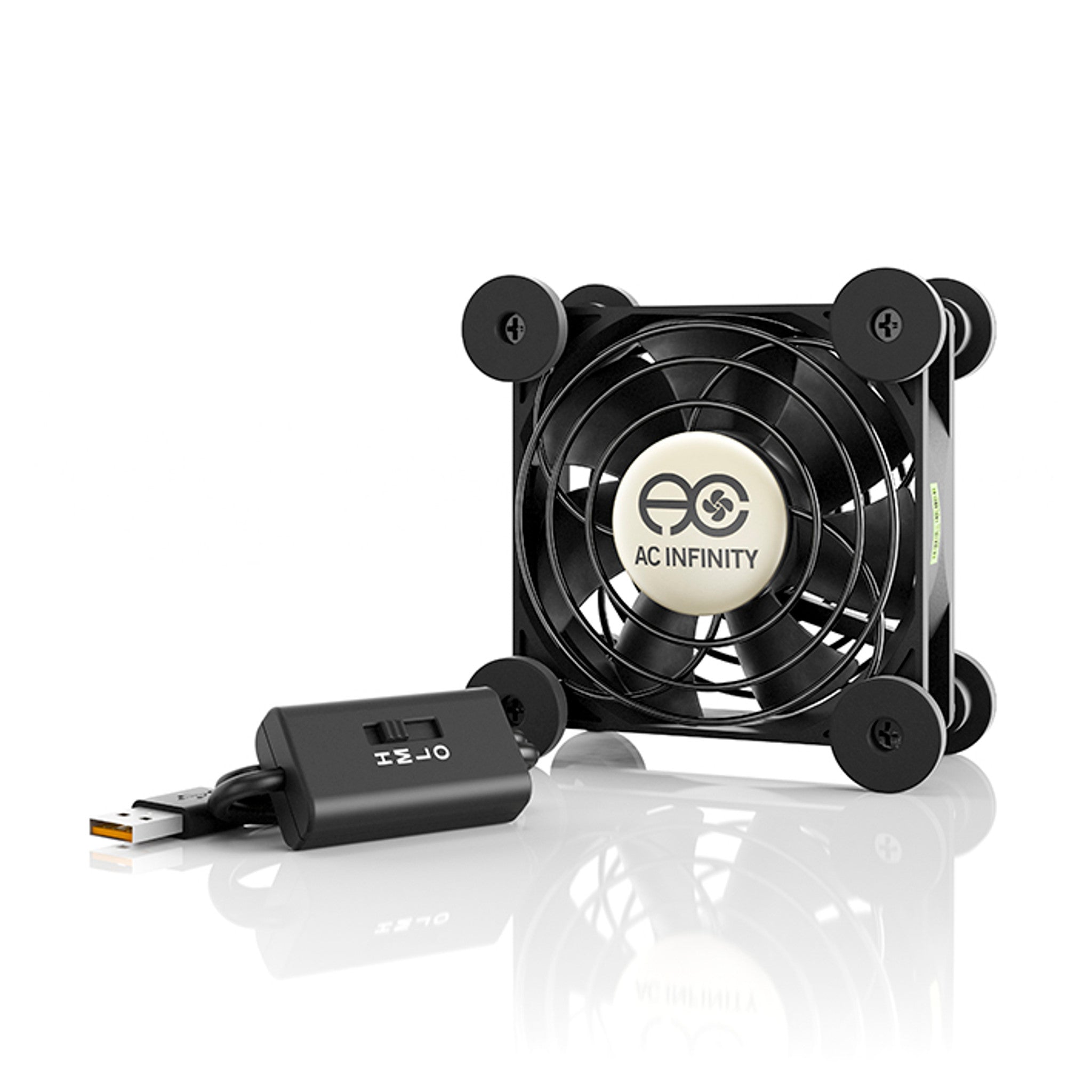 AC Infinity MULTIFAN S1 Quiet USB Cooling Fan, 80mm