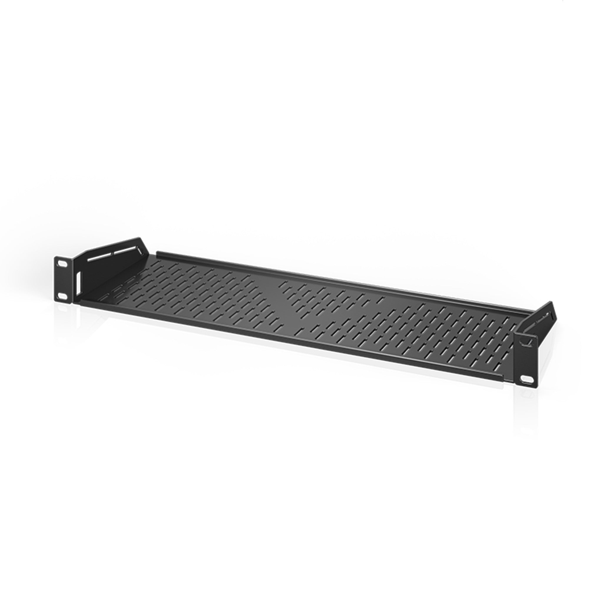 AC Infinity Vented Cantilever Rack Shelf 1U, 6 Inch