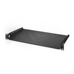AC Infinity Vented Cantilever Rack Shelf 1U, 10 Inch
