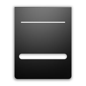 AC Infinity Grow Tent Mounting Plate, Steel, Powder-Coated Black, 6" x 7"