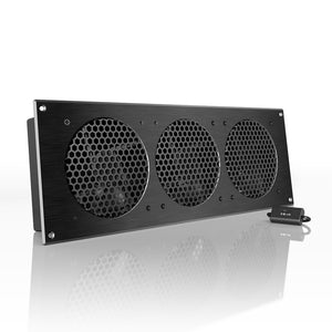 AC Infinity AIRPLATE S9 Quiet Cabinet Cooling Fan System, 18 Inch with Speed Controller