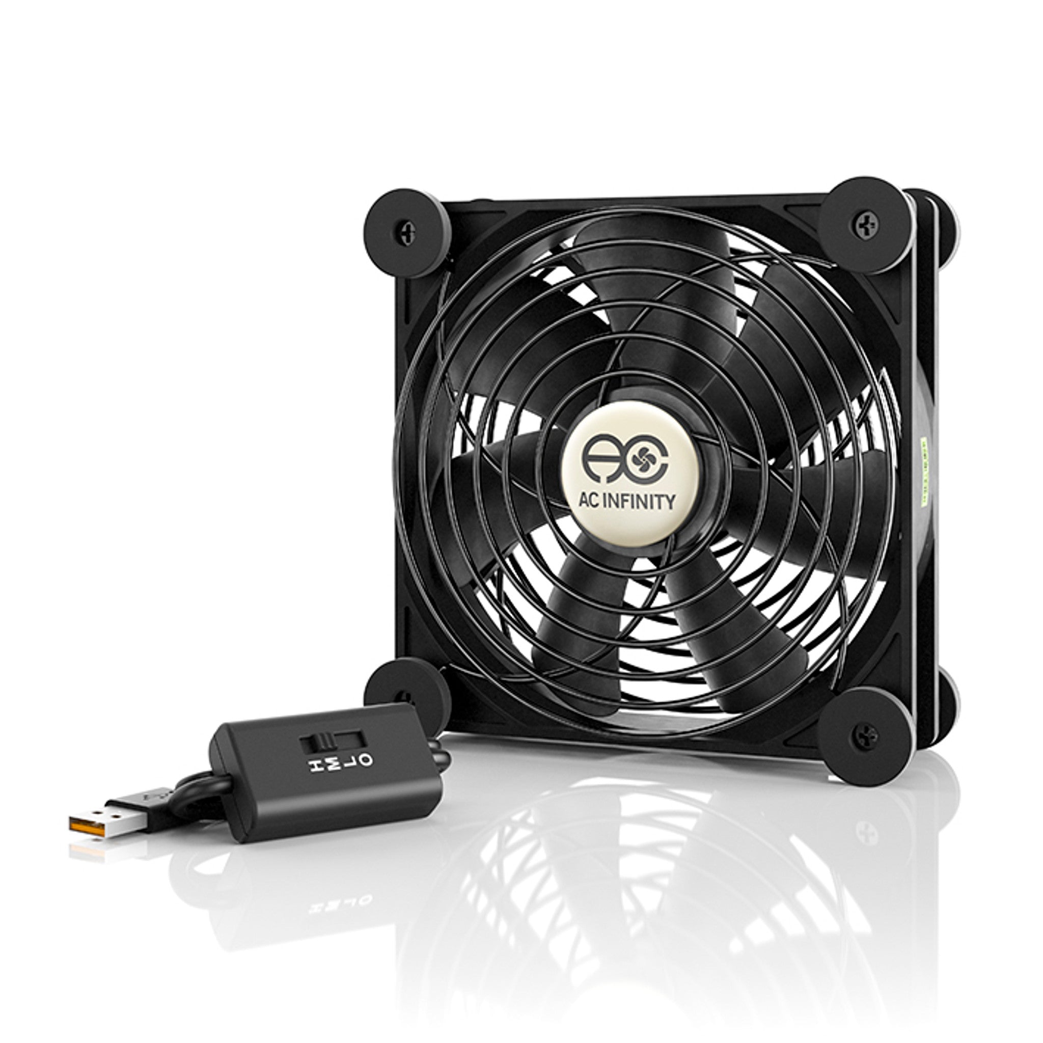 AC Infinity MULTIFAN S3 Quiet USB Cooling Fan, 120mm