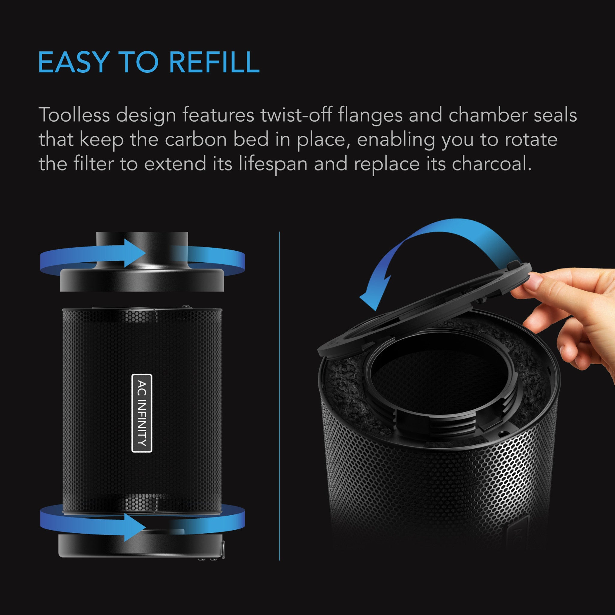 AC Infinity Carbon Filter - Thumbnail 2