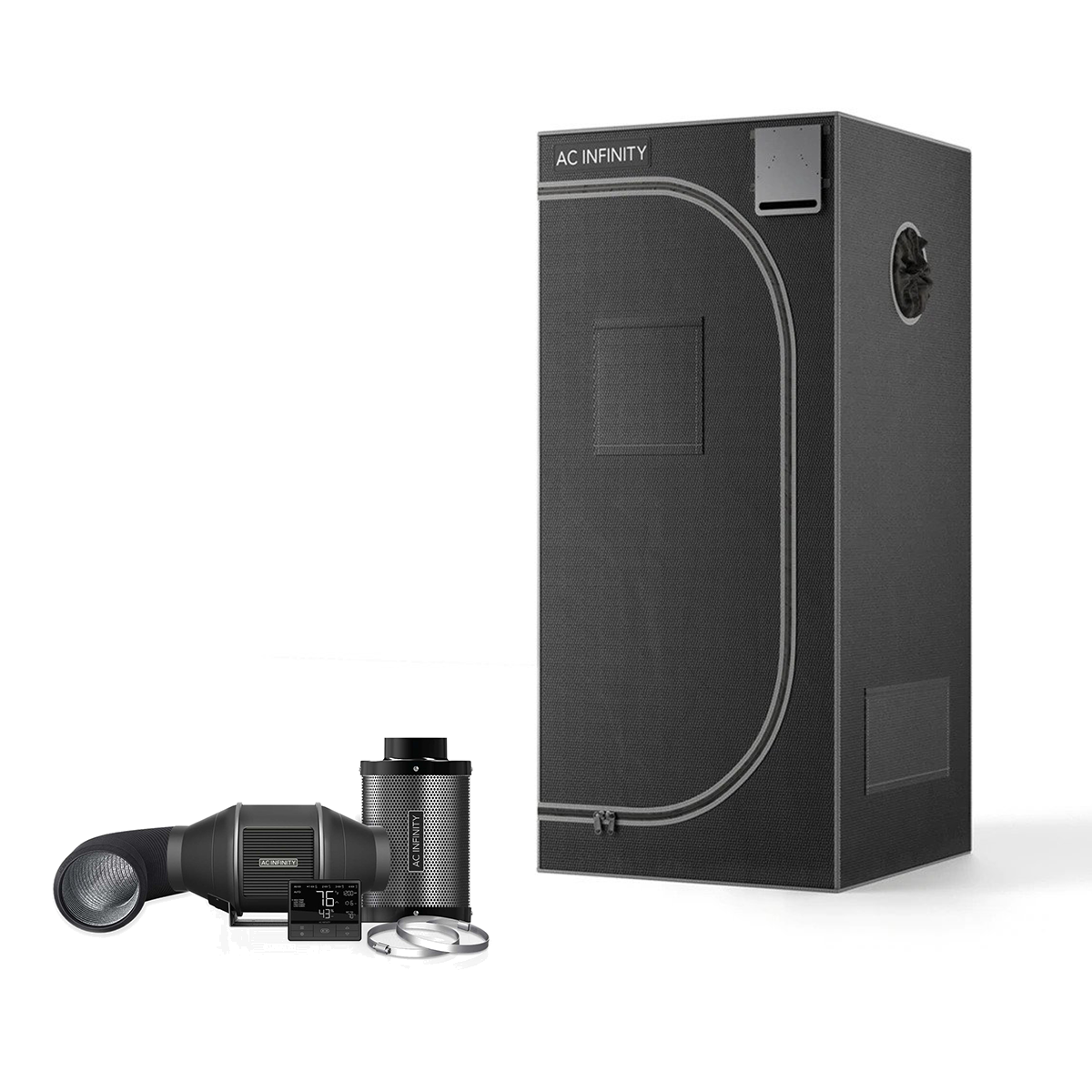ac infinity 2x2 tent AC Infinity 2x2 Grow Tent & Ventilation Kit
