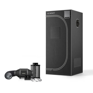 AC Infinity 2x2 grow tent with 4-inch inline fan, carbon filter, ducting and controller