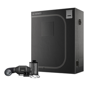 AC Infinity 2x3 grow tent with 4-inch inline fan, carbon filter, ducting and controller