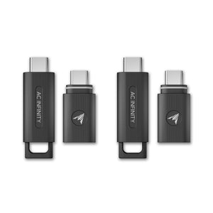 AC Infinity UIS 1-to-1 Wireless Transmitter & Receiver, 2-Pack for UIS Devices and Controllers