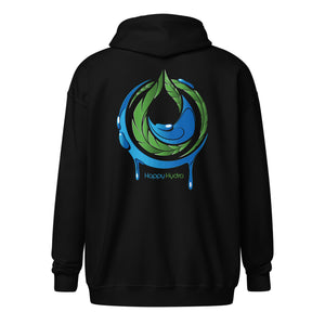 Happy Hydro Drip - Zip Up Hoodie