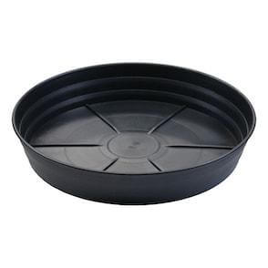 10 Inch Grow1 Premium Black Injection Pot Saucers (5-Pack) - Grow1 - Happy Hydro