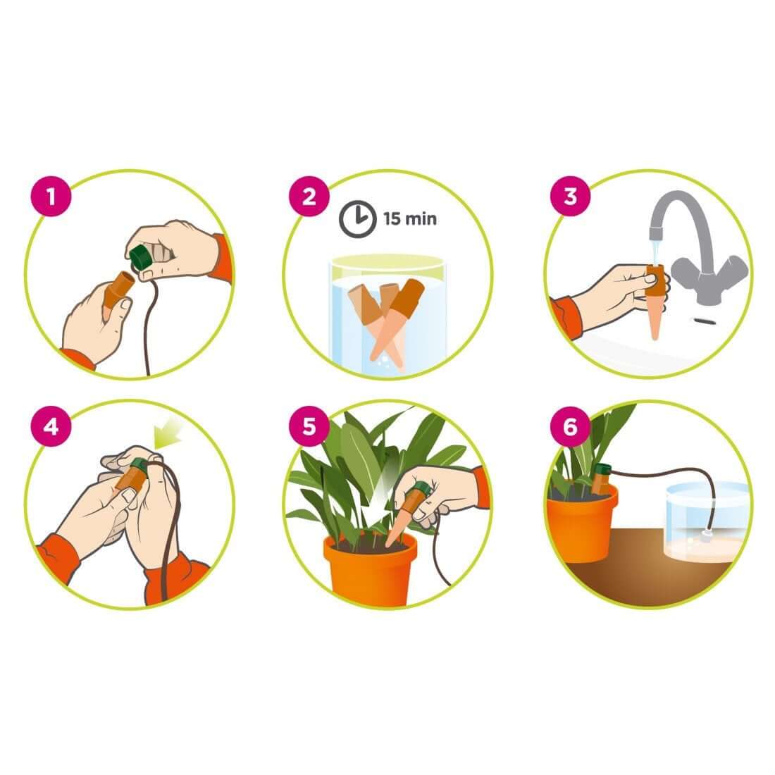 blumat classic jr automatic plant watering stakes Blumat Classic Plant Watering Stakes, Mixed Indoor Kit
