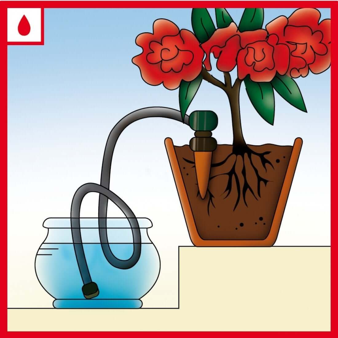 watering stakes for potted plants Blumat Classic Plant Watering Stakes, Mixed Indoor Kit