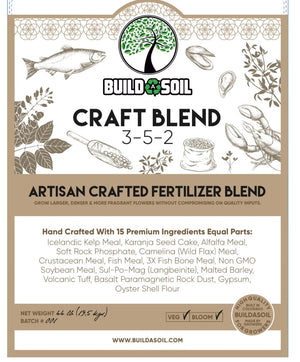BuildASoil Craft Blend Dry Amendment Mix - BuildASoil - Happy Hydro